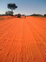 Austrálie Simson desert