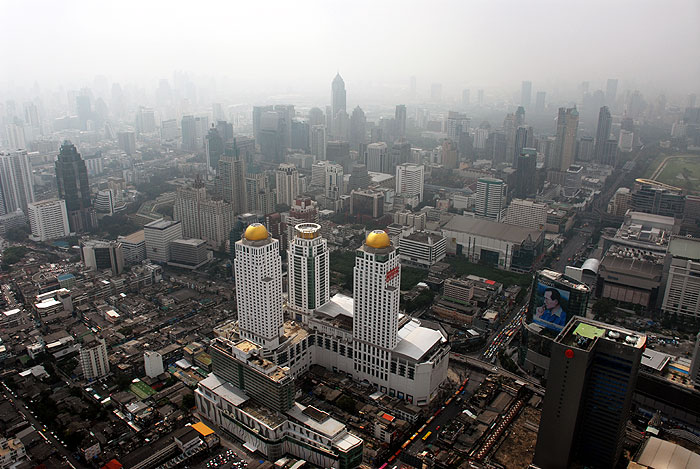 Mrakodrapy v Bangkoku jsou jedny z nejvyšších na světě